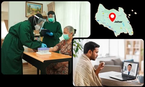 Home Blood Collection & Online Doctor Consultation In Johor Home blood collection & online doctor consultation services provided conveniently in Johor, Malaysia