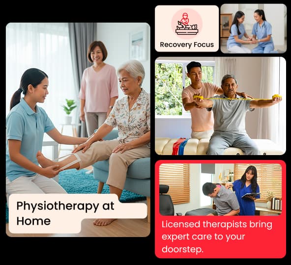 Home-based Physiotherapy & Rehab Services In Malaysia Receive an expert physiotherapy and rehabilitation services conveniently at your home in Malaysia.